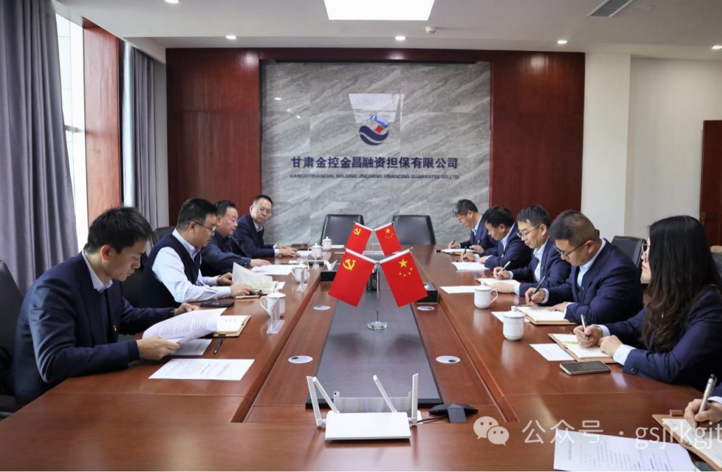 深化調查研究 推動成果轉化——金控金昌擔保公司、武威擔保公司召開主題教育調研成果交流會