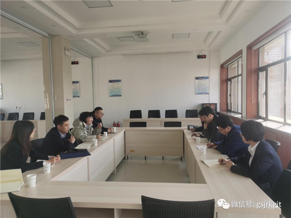 再貸款公司與白銀有色集團公司、甘肅智慧陽光采購平臺白銀分平臺進行業務洽談